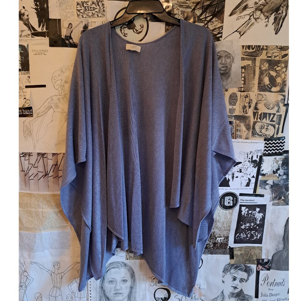 Periwinkle Cozy Shawl